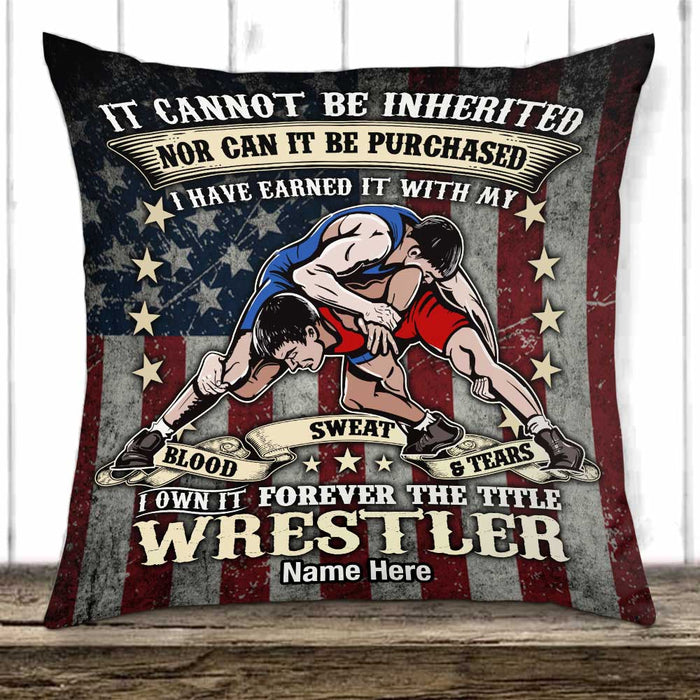 Personalized Wrestling Pillow DB254 87O47 1