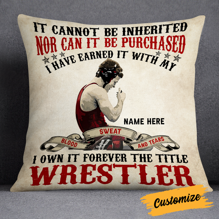 Personalized Wrestling Pillow DB256 23O24 1