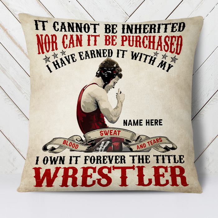 Personalized Wrestling Pillow DB256 23O24 1