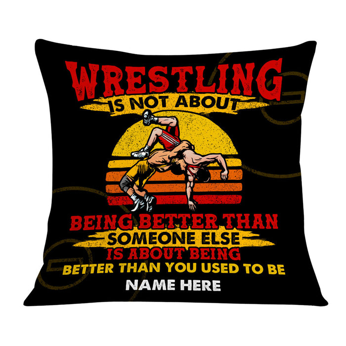 Personalized Wrestling Pillow DB257 23O36 1