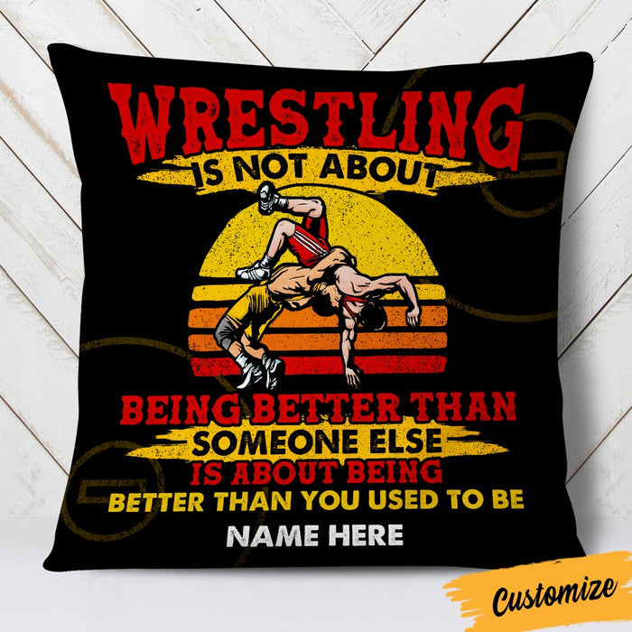 Personalized Wrestling Pillow DB257 23O36 1