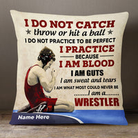 Personalized Wrestling Pillow DB255 30O53 thumb 1