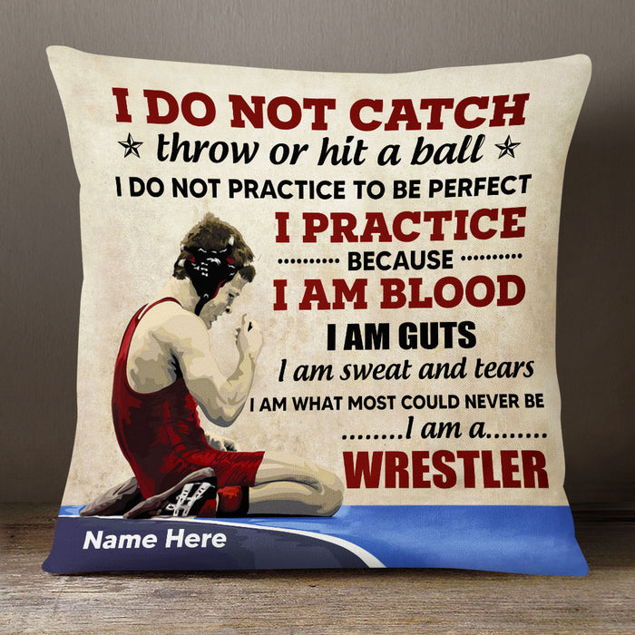 Personalized Wrestling Pillow DB255 30O53 1