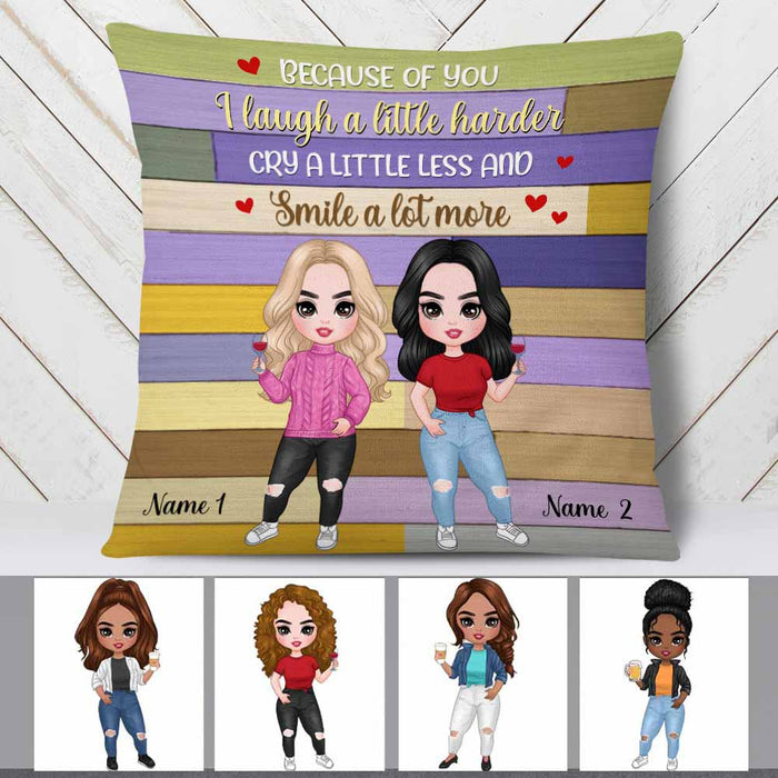 Personalized Friends Icon Pillow DB258 23O58 1
