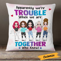 Personalized Friends Icon Pillow DB253 26O23 thumb 1