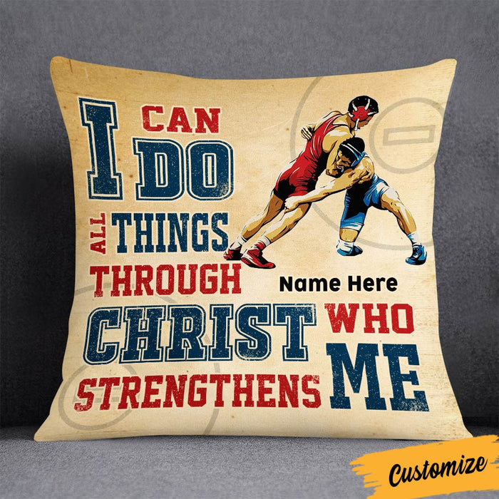 Personalized Wrestling Pillow DB256 30O36 1