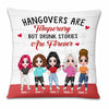 Personalized Friends Icon Drunk Stories Pillow DB256 95O23 1