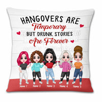 Personalized Friends Icon Drunk Stories Pillow DB256 95O23 thumb 1