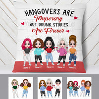 Personalized Friends Icon Drunk Stories Pillow DB256 95O23 thumb 1