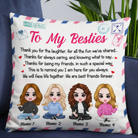 Personalized Friends Icon Thank You Pillow DB257 95O57 thumb 1