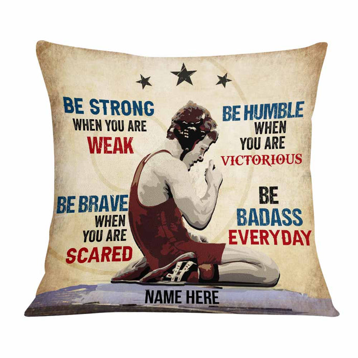 Personalized Wrestling Pillow DB256 26O58 1