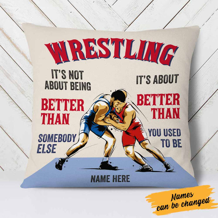 Personalized Wrestling Pillow DB257 26O26 1
