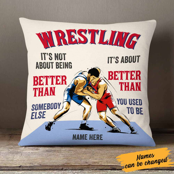 Personalized Wrestling Pillow DB257 26O26 1
