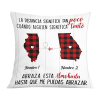 Personalized Someone Means So Much Long Distance Spanish Pillow DB271 85O57 thumb 1