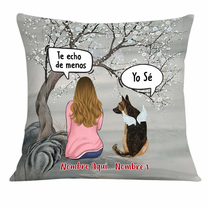 Personalized Dog Memo Spanish Perro Perra Pillow DB271 81O34 1
