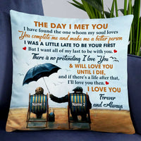 Personalized Old Couple The Day I Met You Pillow DB271 87O47 thumb 1