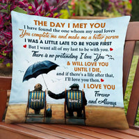 Personalized Old Couple The Day I Met You Pillow DB271 87O47 thumb 1