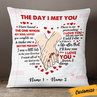 Personalized Couple The Day Pillow DB275 30O36 thumb 1