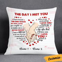 Personalized Couple The Day Pillow DB275 30O36 thumb 1