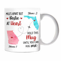 Personalized Friends Sister Long Distance Mug NB223 81O34 thumb 1
