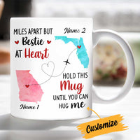 Personalized Friends Sister Long Distance Mug NB223 81O34 thumb 1
