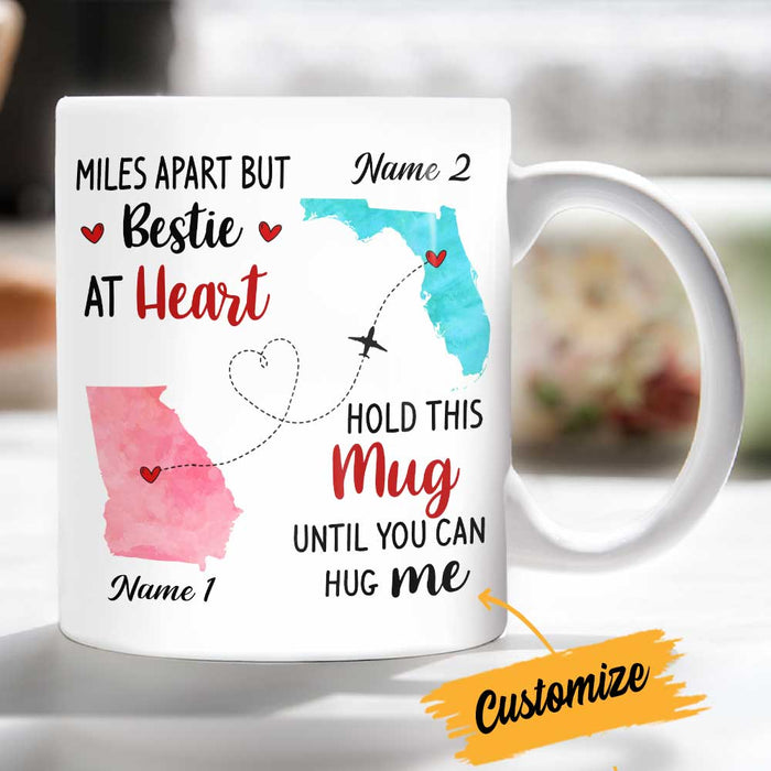 Personalized Friends Sister Long Distance Mug NB223 81O34 1