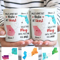 Personalized Friends Sister Long Distance Mug NB223 81O34 thumb 1