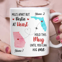 Personalized Friends Sister Long Distance Mug NB223 81O34 thumb 1