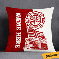 Personalized Firefighter Pillow DB276 30O36 thumb 1