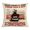 Personalized Firefighter Pillow DB277 30O53 1