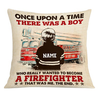 Personalized Firefighter Pillow DB277 30O53 thumb 1