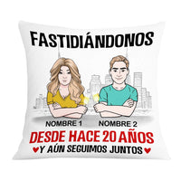 Personalized Couple Pareja Spanish Pillow DB274 87O57 thumb 1