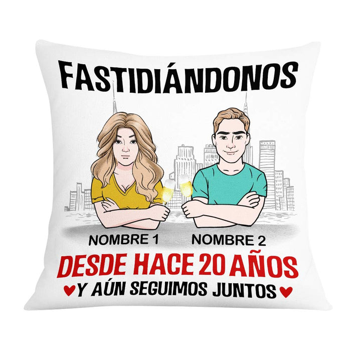 Personalized Couple Pareja Spanish Pillow DB274 87O57 1