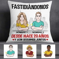 Personalized Couple Pareja Spanish Pillow DB274 87O57 thumb 1