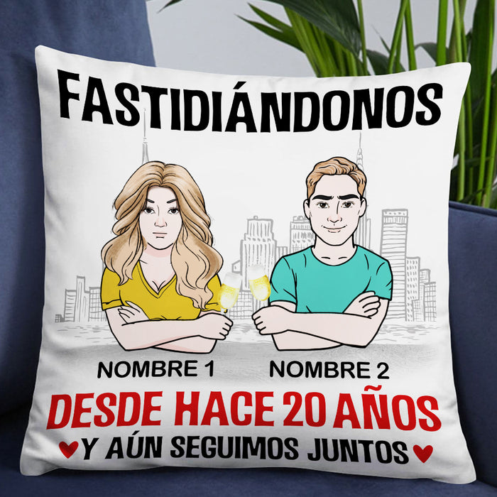 Personalized Couple Pareja Spanish Pillow DB274 87O57 1