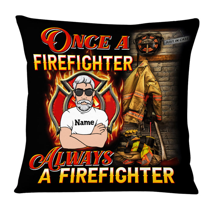 Personalized Firefighter Pillow DB274 23O53 1
