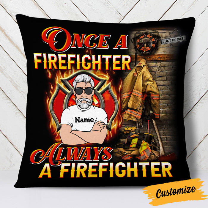 Personalized Firefighter Pillow DB274 23O53 1