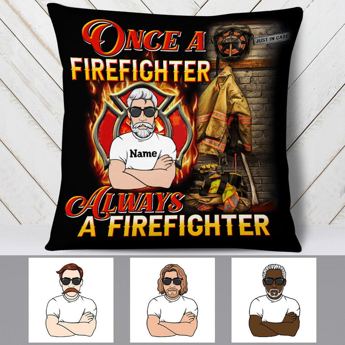 Personalized Firefighter Pillow DB274 23O53 1