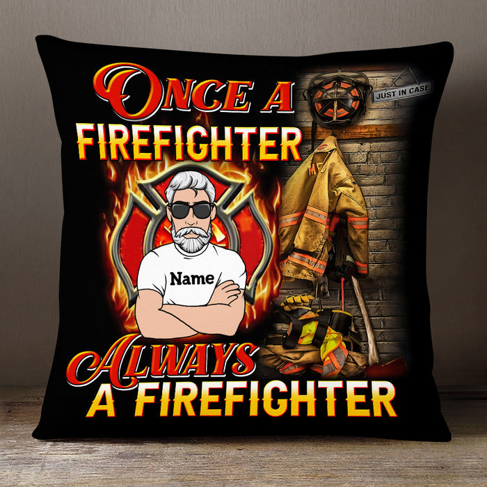 Personalized Firefighter Pillow DB274 23O53 1
