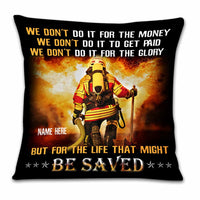 Personalized Firefighter Pillow DB276 23O23 thumb 1