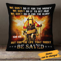 Personalized Firefighter Pillow DB276 23O23 thumb 1