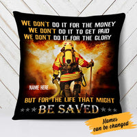 Personalized Firefighter Pillow DB276 23O23 thumb 1