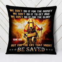 Personalized Firefighter Pillow DB276 23O23 thumb 1