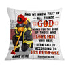 Personalized Firefighter Pillow DB272 26O57 1