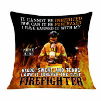 Personalized Firefighter Pillow DB277 26O26 thumb 1