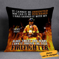 Personalized Firefighter Pillow DB277 26O26 thumb 1