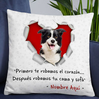 Personalized Dog Photo Spanish Perro Perra Pillow DB277 95O53 thumb 1