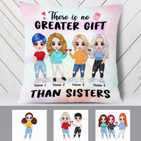 Personalized Family Icon Sister Pillow DB2710 26O23 thumb 1
