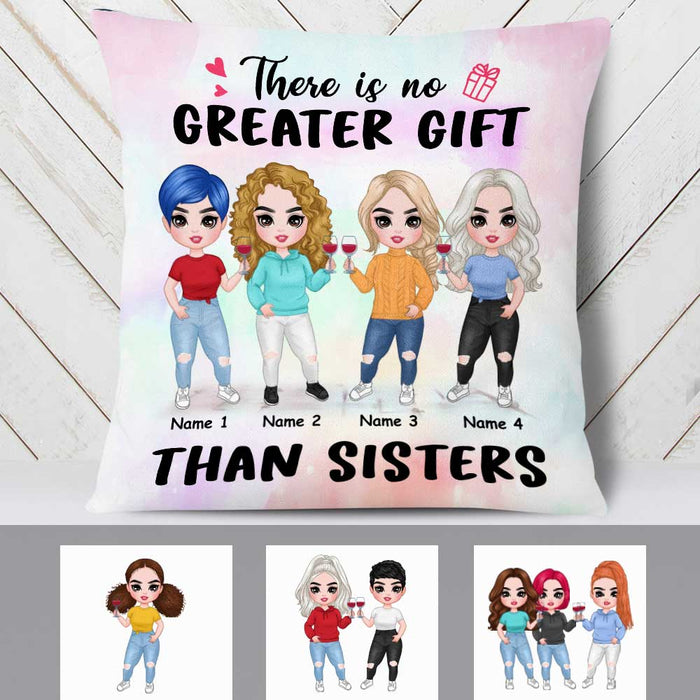 Personalized Family Icon Sister Pillow DB2710 26O23 1