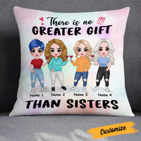 Personalized Family Icon Sister Pillow DB2710 26O23 thumb 1